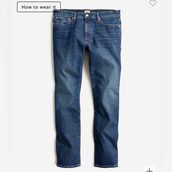 (NWT) 770™ Straight-fit stretch jean in one-year wash B001 - Picture 2 of 6